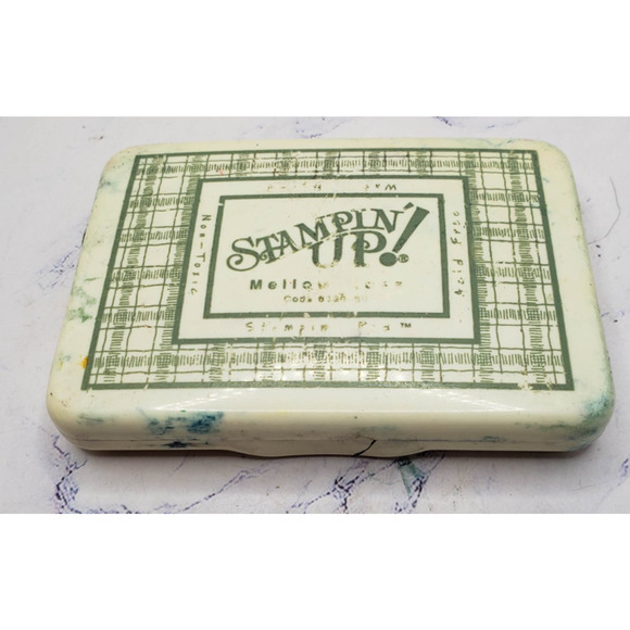 Stampin’ Up! Mellow Moss Water Based Dye Ink Original Style Pad - Picture 1 of 3